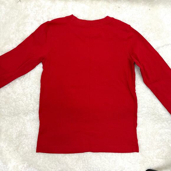 Carter's Santa's MVP Helper Red Christmas Long Sleeve Shirt Size 6 - Picture 6 of 8
